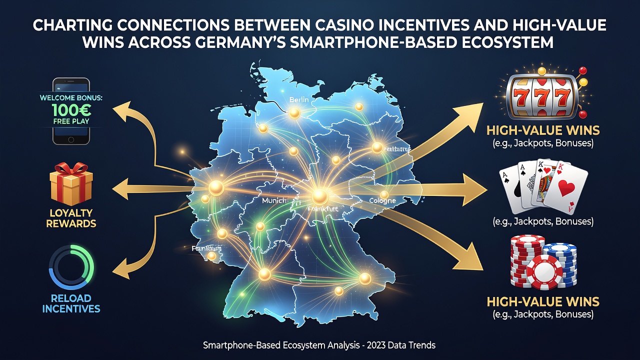 Darstellung mobiler Spielverläufe mit Anreizen und Gewinnstatistiken auf deutschen Plattformen