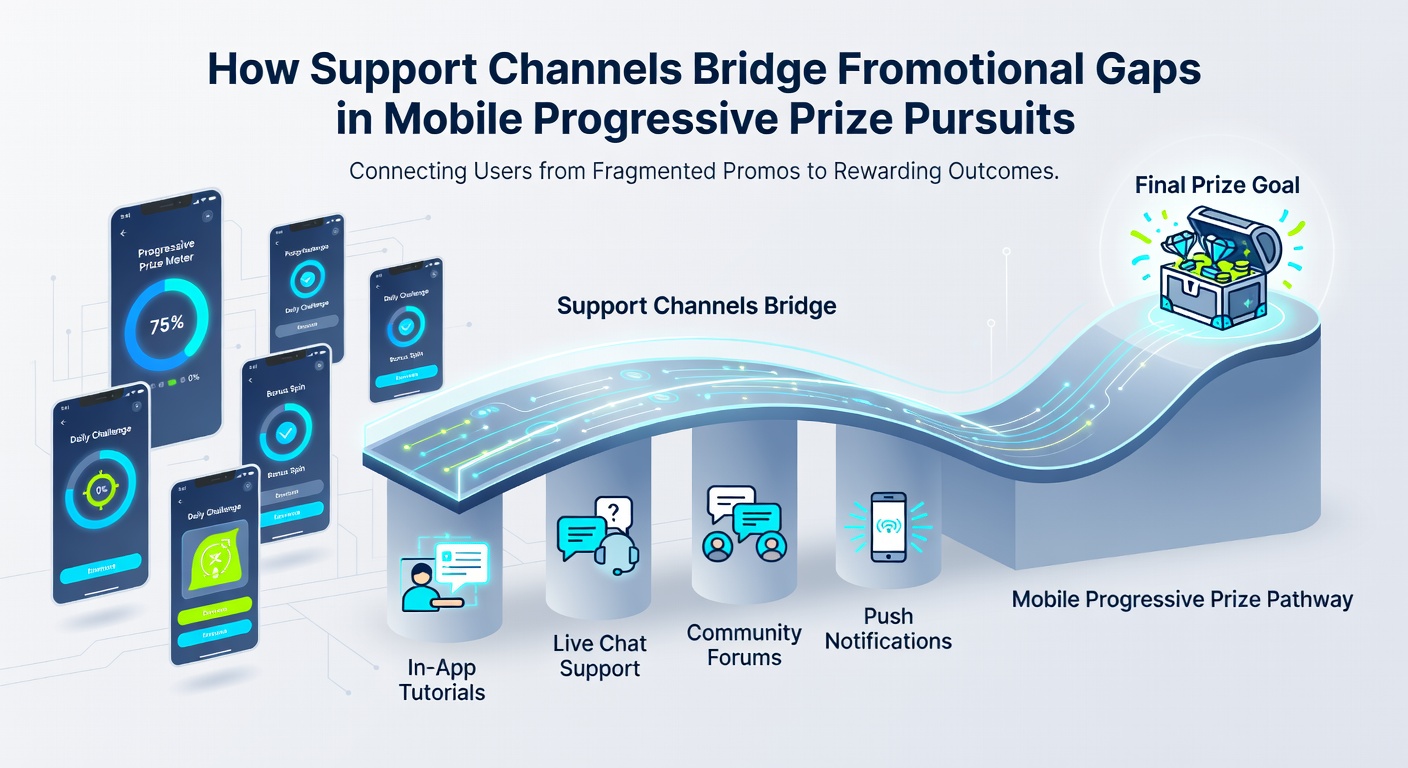 Mobile App mit Support-Chat und Progressiv-Jackpot-Anzeige