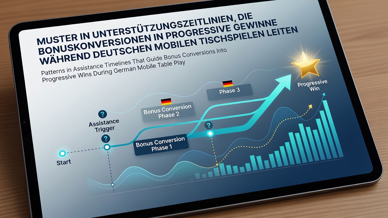 Visualisierung von Zeitmustern im Support und deren Einfluss auf Bonuskonversionen in mobilen Tischspielen