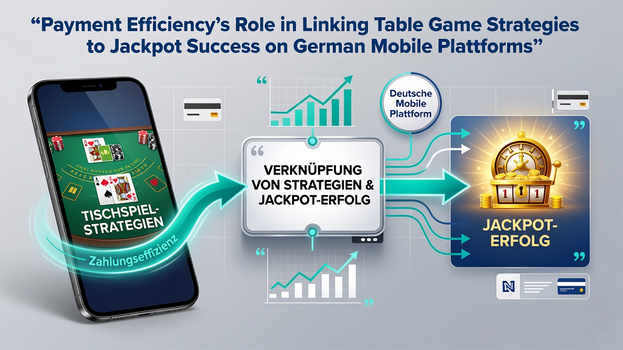 Mobile Zahlungseffizienz und Jackpot-Strategien in deutschen Casinos