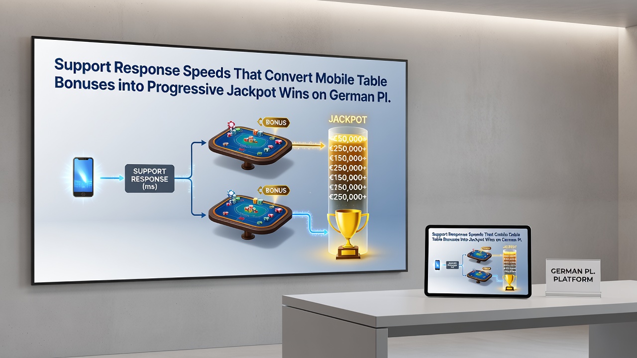 Mobile Live-Tisch-Sitzungen mit progressiven Jackpots und Support-Chat auf deutschen Plattformen