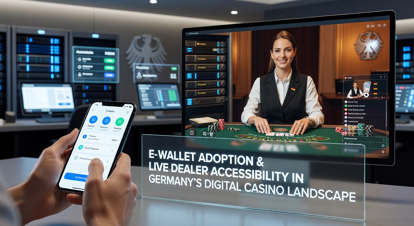 E-Wallet-Integration in deutschen Live-Casino-Plattformen zeigt nahtlose mobile Transaktionen neben interaktiven Dealer-Tischen