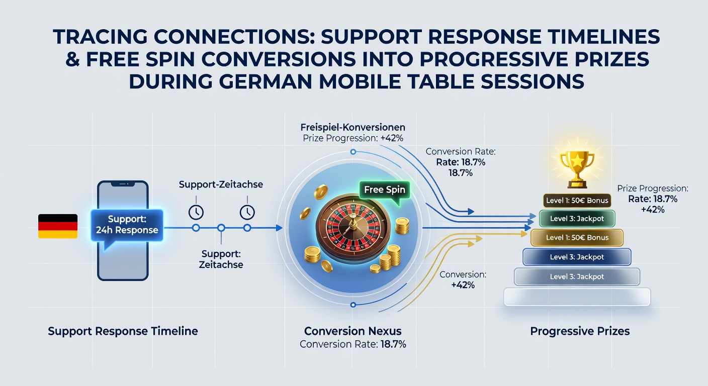 Support-Reaktionszeiten und Free-Spin-Konversionen in deutschen mobilen Casinos