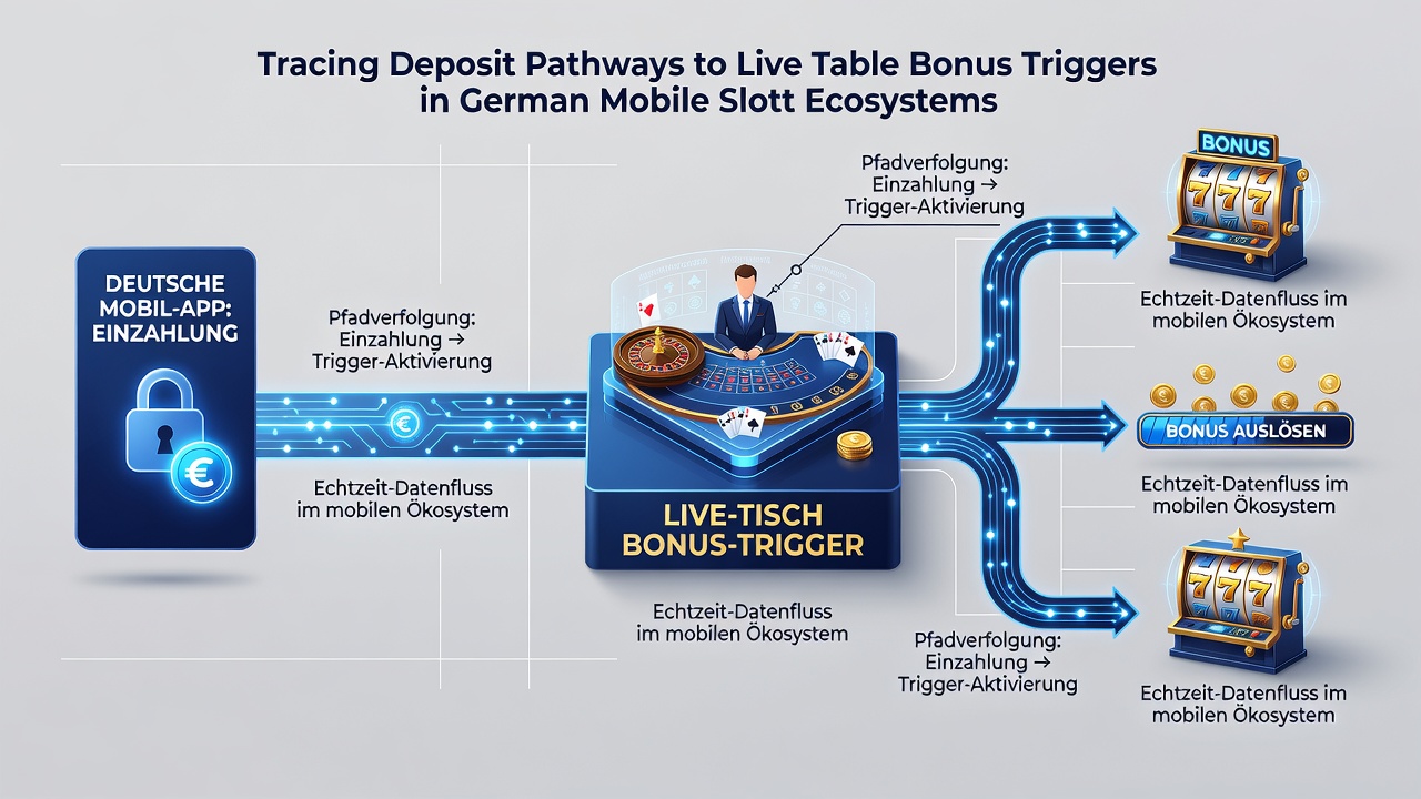 Live-Tisch-Bonus-Aktivierung und Einzahlungsanalyse auf mobilen Geräten